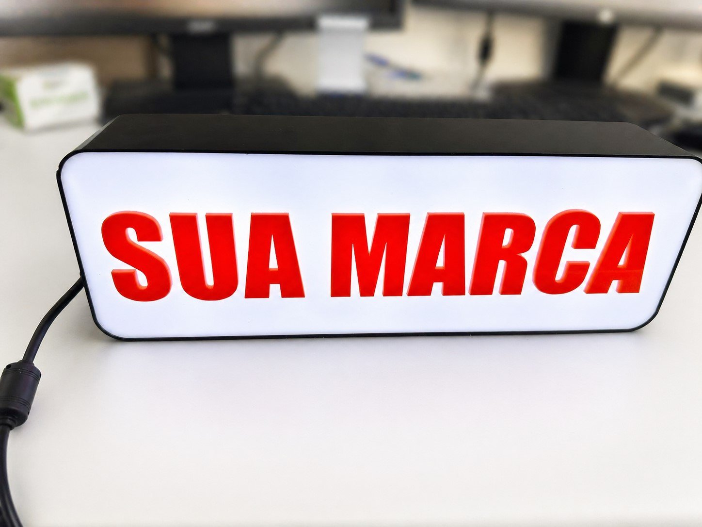 Trabalho realizado - Letreiro LED